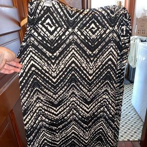 Double Take A-Line Maxi Skirt